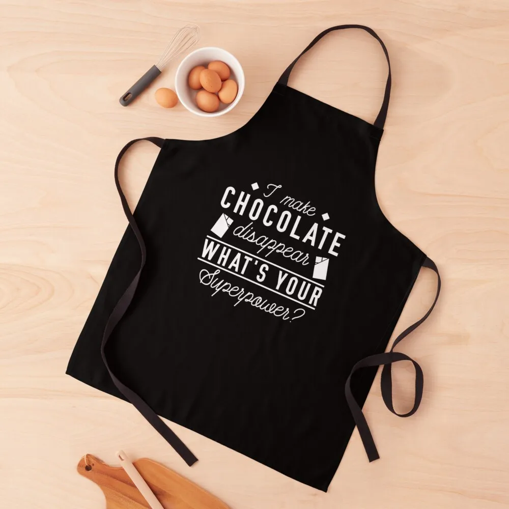 

I Make Chocolate Disappear Apron Apron Women'S Women'S Dress Chef Uniform Woman
