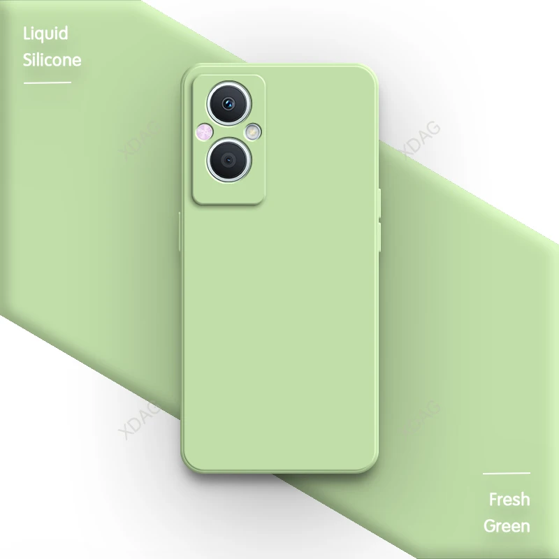 Premium Liquid Silicone Phone Case - Soft Candy Color High-Quality Protective Cover