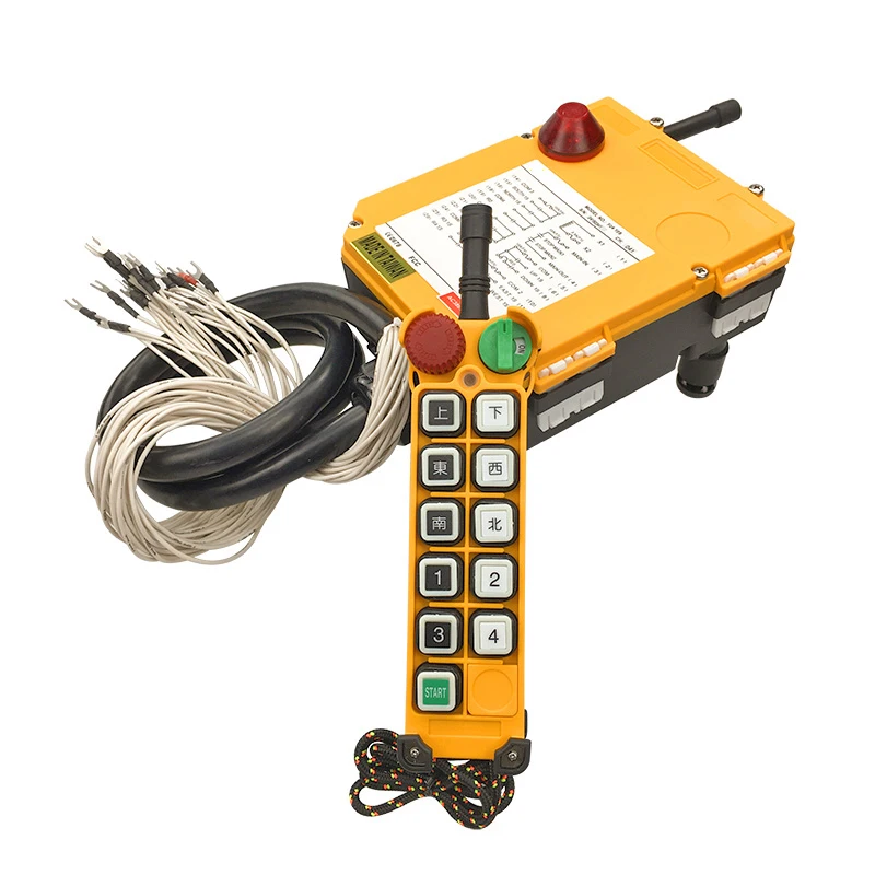 Hot Sale 24V 10 Keys Hydraulic Excavator Construction Machinery Waterproof Radio Industrial Wireless Hoist Crane Remote Control 10pc keys for doosan daewoo terex for bobcat e80 e900 excavator k1009605 d100