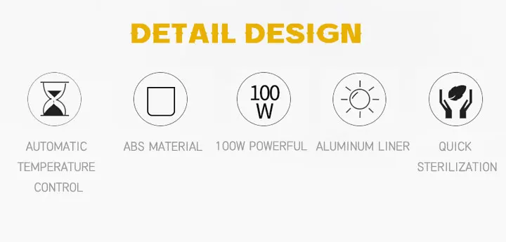 Description Picture 4 of itemNail Tool Sterilizer For Sterilization Machine Metal Nail Art Tools Supplies Sterilizers High Temperature For Manicure Salon