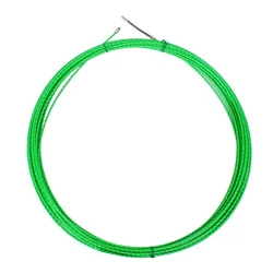 Durable Fiber Optic Cable Puller with Multiple Length Options - Heavy - Duty Construction Hand Tool - 5M (Green)