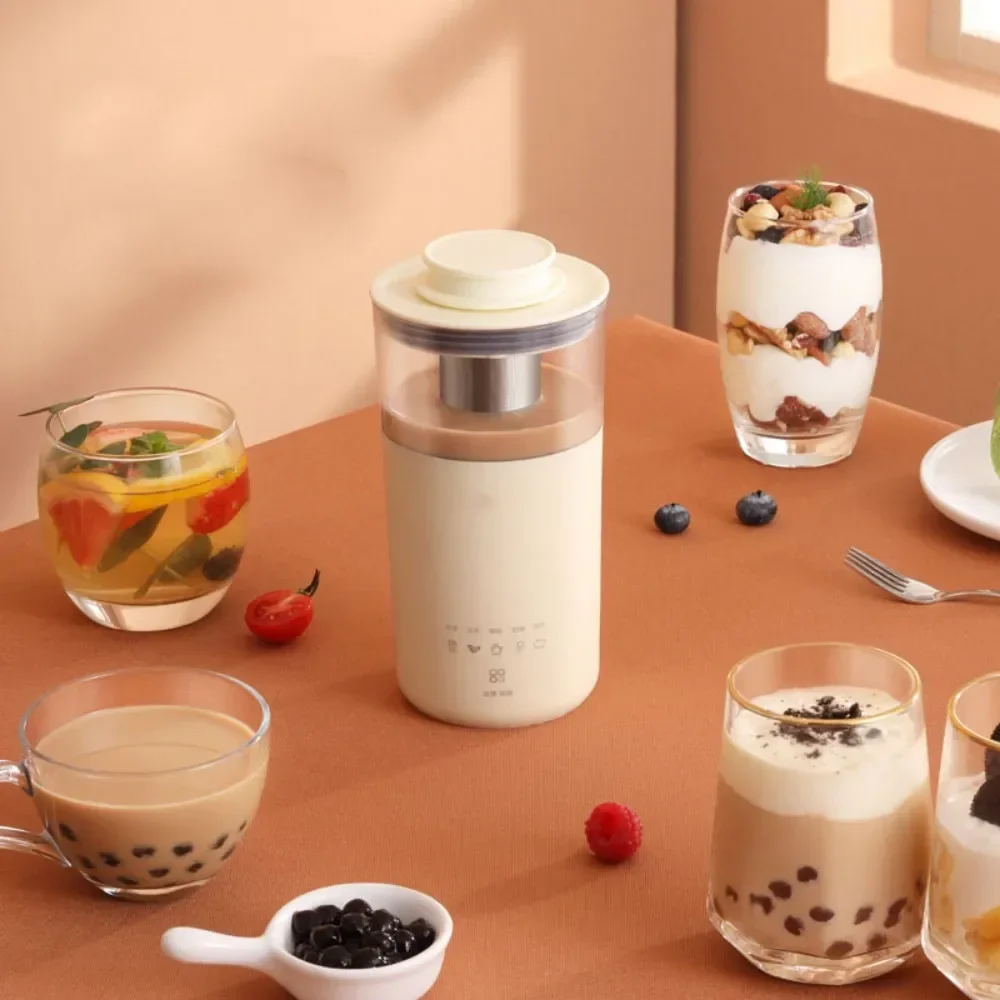 5 in 1 Electric Coffee Maker Portable Milk Tea Machine Milk Frother Automatic Tea Maker Health Preserving Pot DIY Differen Drink