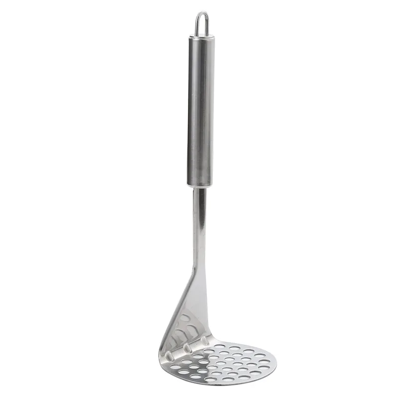 Potato masher Potatoes Crusher Stainless Steel Pressed Potato Masher Ricer Puree Juice Maker Potato Pusher Smooth Mashed Fruit Tools Kitchen