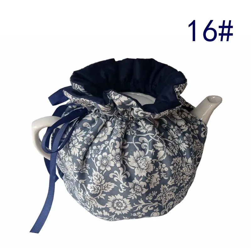 Vintage Floral Teapots Dust Cover Tea Cosy Kettle Cover Insulation And Keep Warm For Home