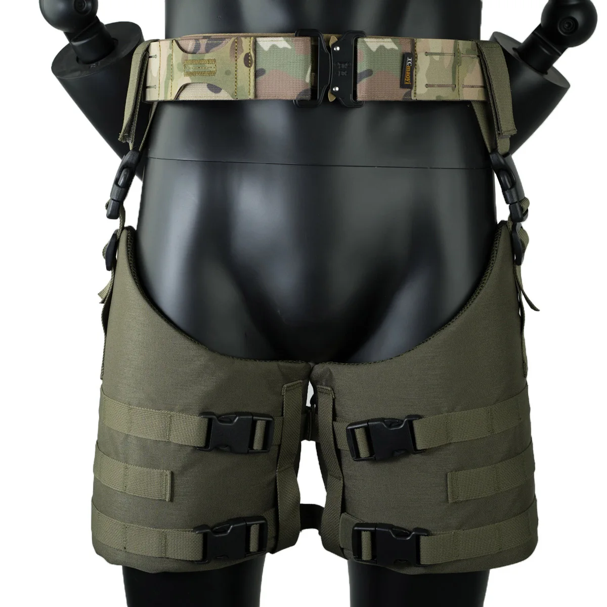 Taktische Gürtel Drop Leg Plattform Molle Oberschenkel Panel Hängen Bord Montage Platte Jagd – Detail 2