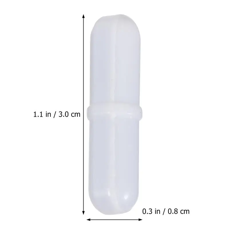 5 Pcs Laboratory Magnetic Bar Cylindrical Magnetic Stirrer Rod Stirrer-Mixer Stir Bars Stirrer for Chemistry magnetic stirrer magnetic stirring rod