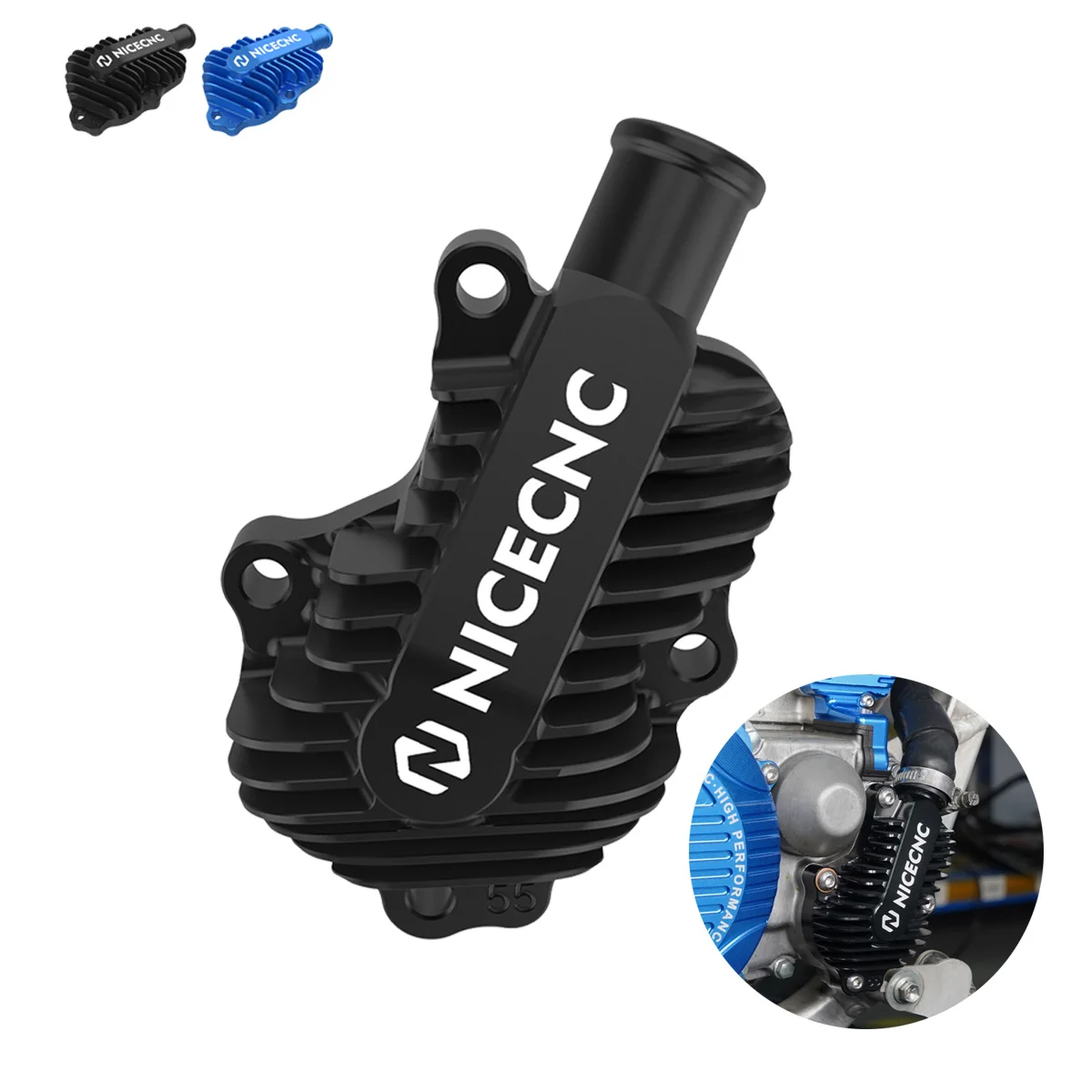 

Motorcycle for Yamaha YZ 250 250X YZ250 1999-2023 YZ250X 2016-2023 2022 2021 Water Pump Cover Guard Engine Heat Sinks Protector