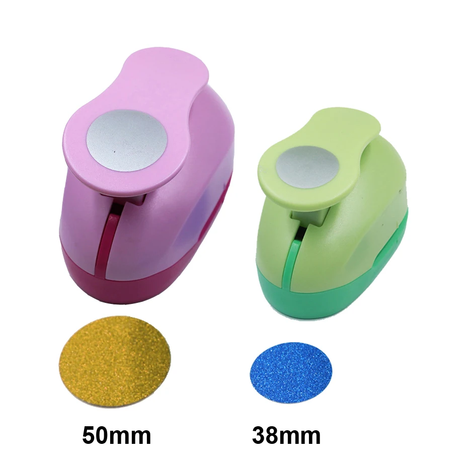 2 Pieces Corner Cutter 3 in 1 Corner Paper Punch Rounder Tag Shape Lever  Action Craft Punch for Projects 