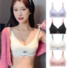 Versatile Seamless Bras with One Piece Design Soft Comfortable no Underwire Push Up and Sag Resistant Fit Suitable All Day Wear 1