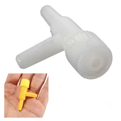 10X Aquarium Air Line Tubing Fish Tank Oxygen Air Pump Volume Flow Control Valve Color:Yellow