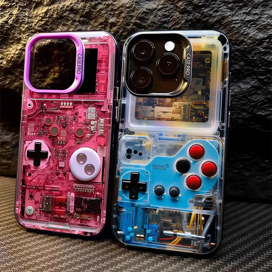 Luxury Retro Gaming Console Design Soft Phone Case Cover