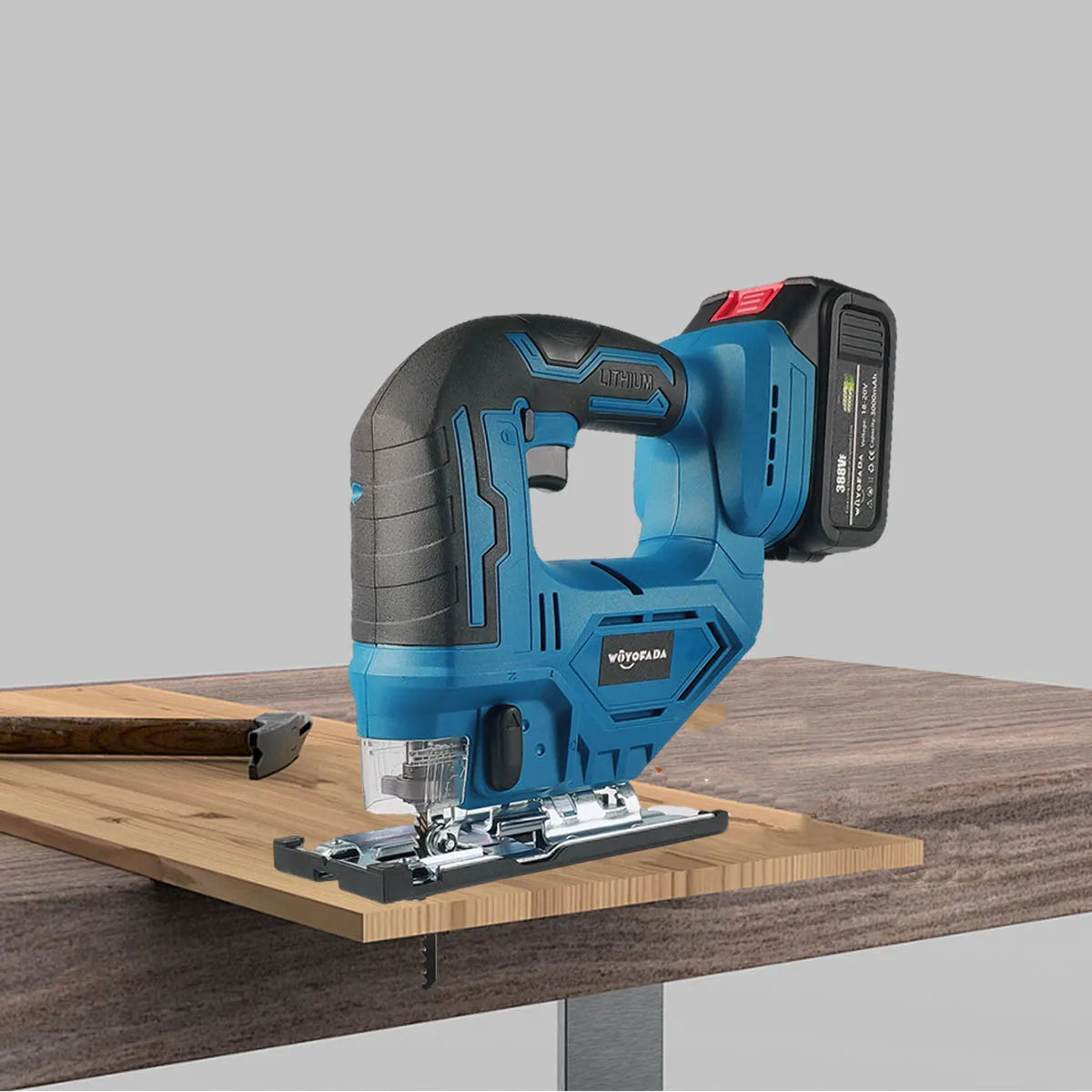 65mm 2700RPM Cordless Jigsaw Electric Jig Saw Portable Multi-Function Woodworking Power Tool for Makita 18V Battery 4