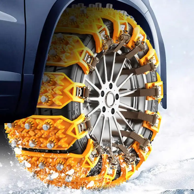 Rubber Anti-skid Chain No Need For Jack Car Tires Sediment Beef Tendon Snow Tires Cleaning And Maintenance Snow Chains Anti-skid - Image 4