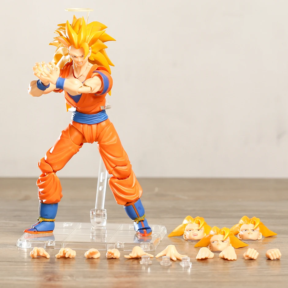 ドラゴンボール フィギュアSon Gokou & Super Saiyan3 S.H.Figuarts Super Saiyan 3 SON GOKU | TAMASHII WEB