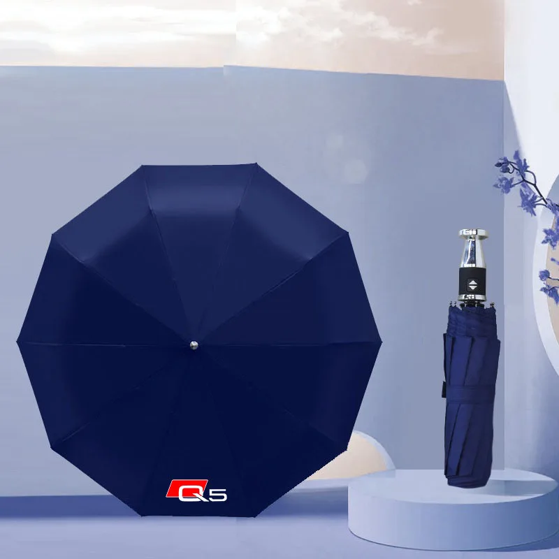 Car Folding Umbrella Portable Automatic Sunshade For Fiat AUDI Q5 Car Accessories
