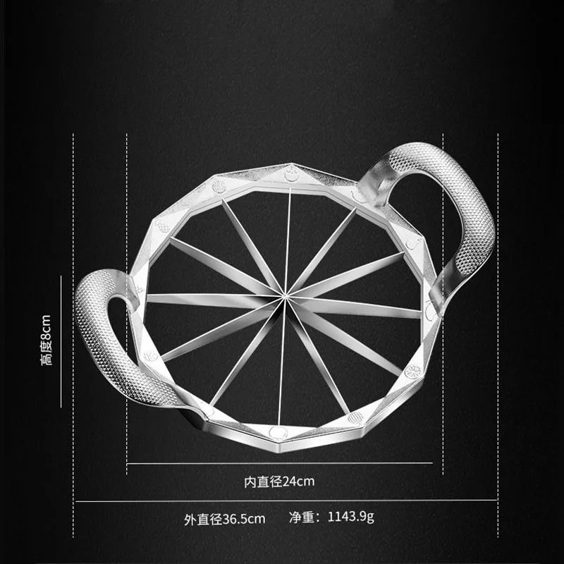 Watermelon Slicer Cutter Large Size Sliced Cantaloupe Slicer Fruit Divider Pineapple Slicers Kitchen Gadgets And Accessories
