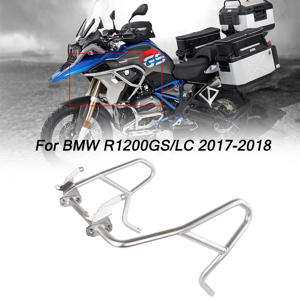 

Highway Carsh Bar Upper Engine Guard For BMW R1200GS/LC 2017-2018 R1200 R 1200 GS/LC Bumper Body Frame Protector Motorcycle Part