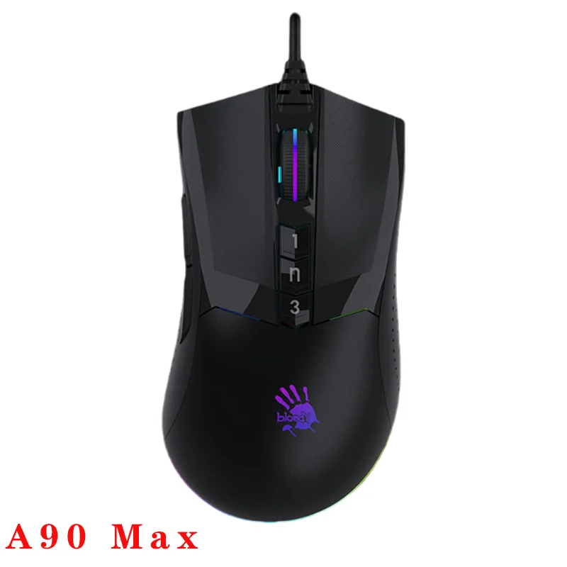 0 0 Bloody Professinal Wired Gaming Mouse 8000 Fps For Pc Laptop Macro Definition Programming Game Mice Aliexpress