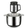 5L Electric Meat Grinder 1000W Multi Household Vegetable Chopper  Food Processor,BPA-free Stainless Steel Mincers for Kitchen 6