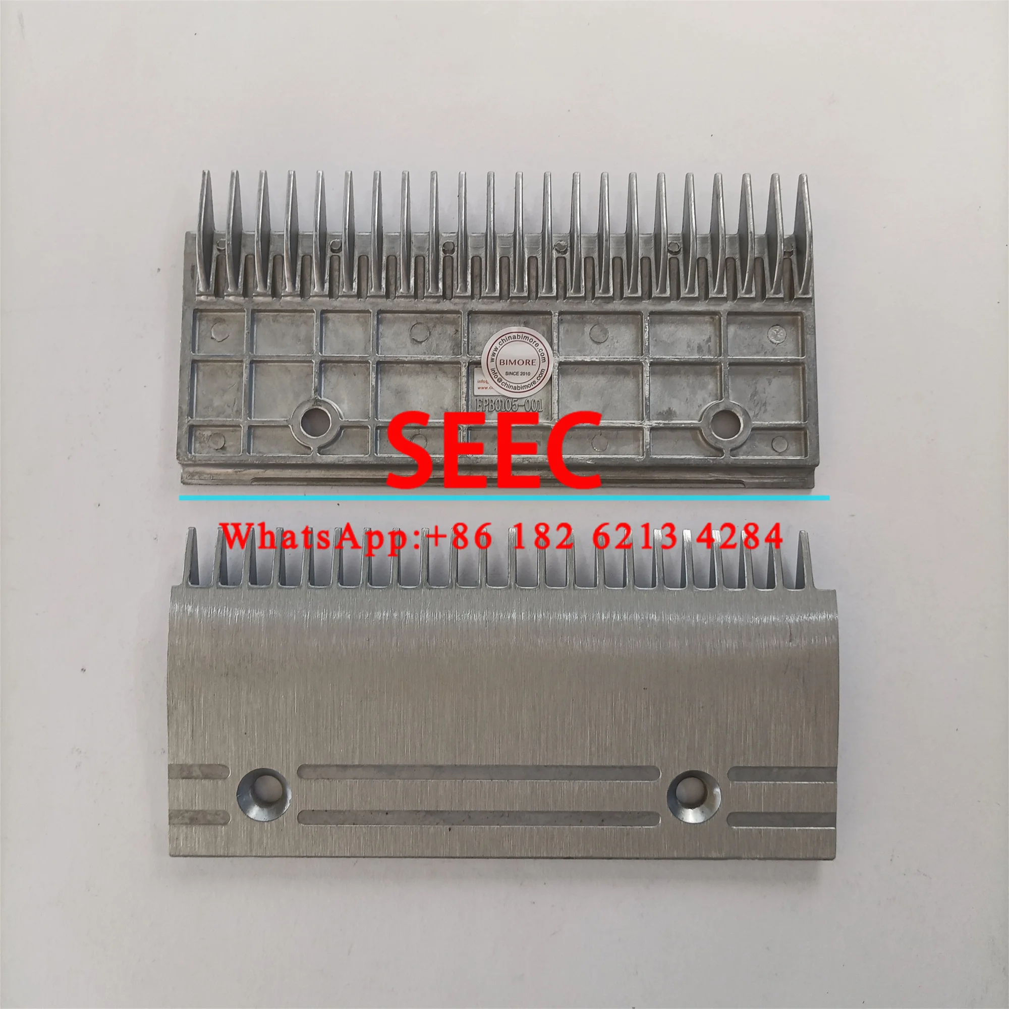 SEEC FPB0105-001 Escalator Step Comb Plate Aluminum 22T L 202mm