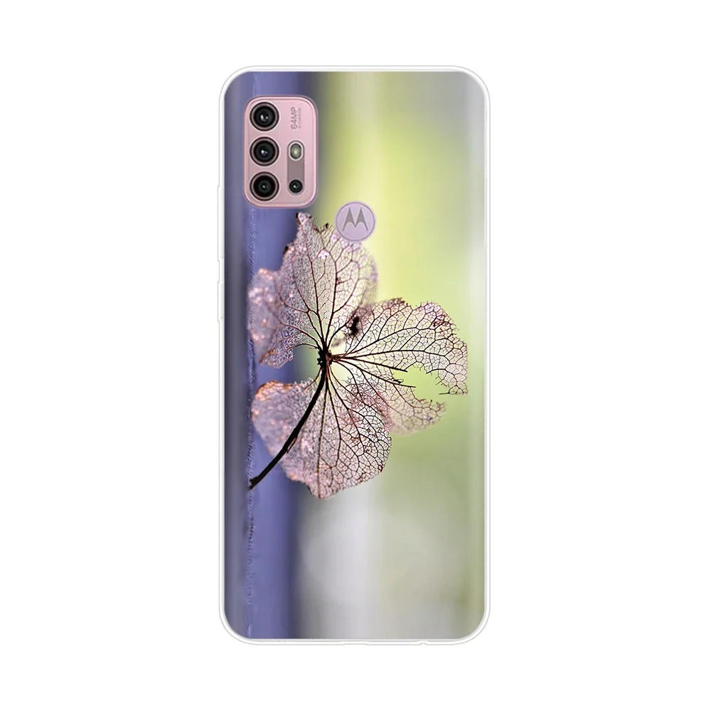Daisy Design Shockproof Soft Silicone Clear Phone Case