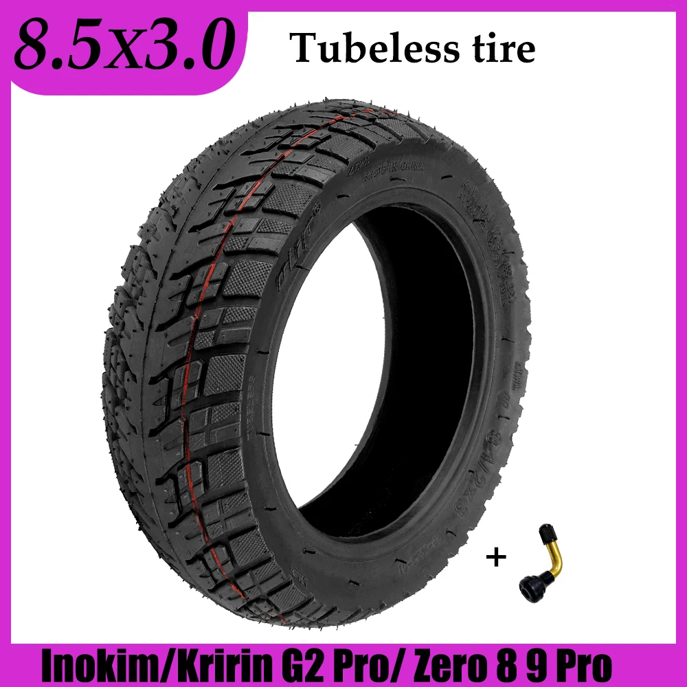 Pneumatico Tubeless 8.5X3.0 8 1/2X3.0 Pneumatico Sottovuoto Per Scooter Elettrico Inokim Vsett Zero 8 9 Pro Kugoo Kirin G2 Pro