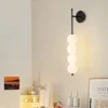 Modern LED Glass Wall Sconce Single Head Gourd Wall Lamps Living Room Sofa Backdrop Bedside Bedroom Ambient Furniture Decorative 3