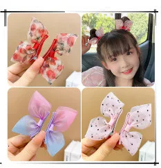 5 Stück süße süße Sakura Baby Haarnadeln Kinder Haars pangen Kinder Kopf bedeckung Prinzessin Haars pange Mädchen Haarschmuck – Detail 5