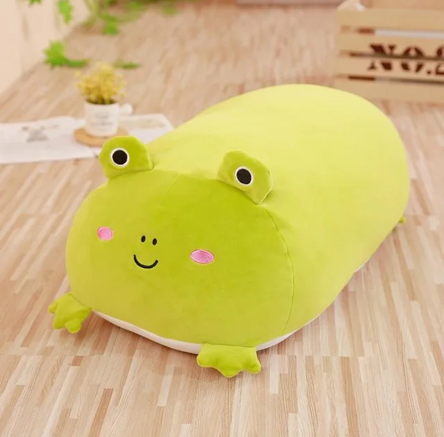 Soft Cartoon Animal Plush Pillow Cushion - Cute Dinosaur, Pig, Unicorn Toy - Adorable Kid's Birthday Gift
