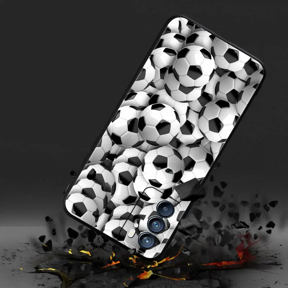 Sporty Soccer Ball Field Design Phone Case - Durable and Stylish Cover
