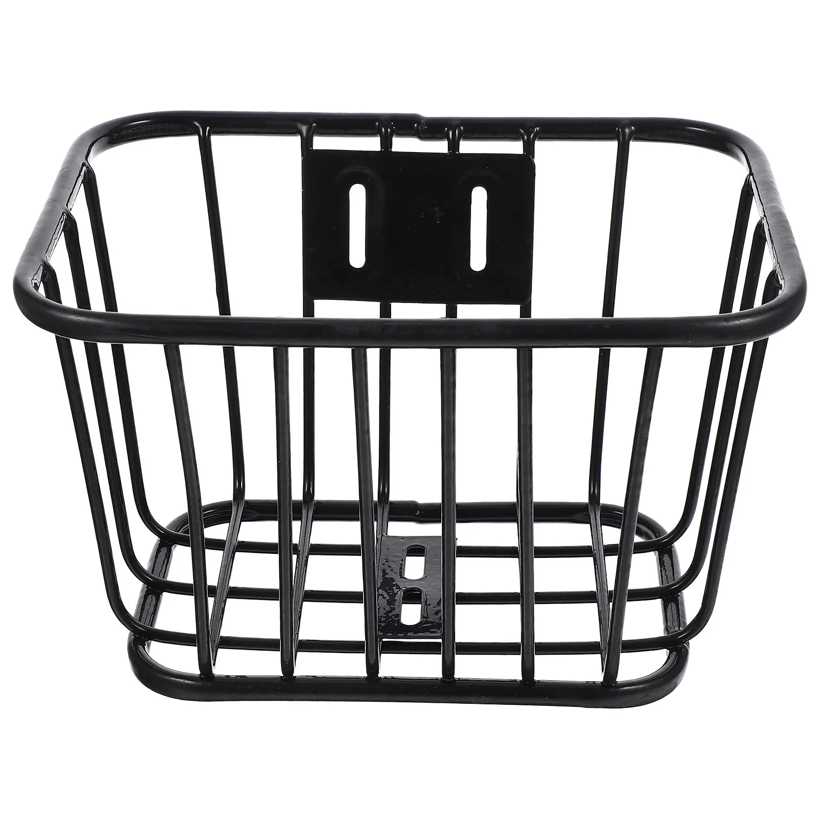 

Bicycle Iron Basket Bike Front Container Detachable Boy Kids Accessory Bicycles Fittings Scooter Small Children Handlebar