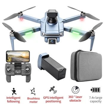 S179 Pro RC Drone GPS FPV Quadcopter con fotocamera professionale Dual 4K HD Quadcopter pieghevole motore Brushless droni giocattoli VS S167