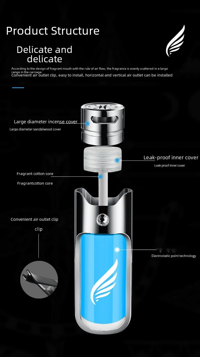 Novo perfume para saída de ar condicionado de carro, fragrância para carro, decoração de interior de carro, pingente de alta qualidade para remoção de odores_voghion.com