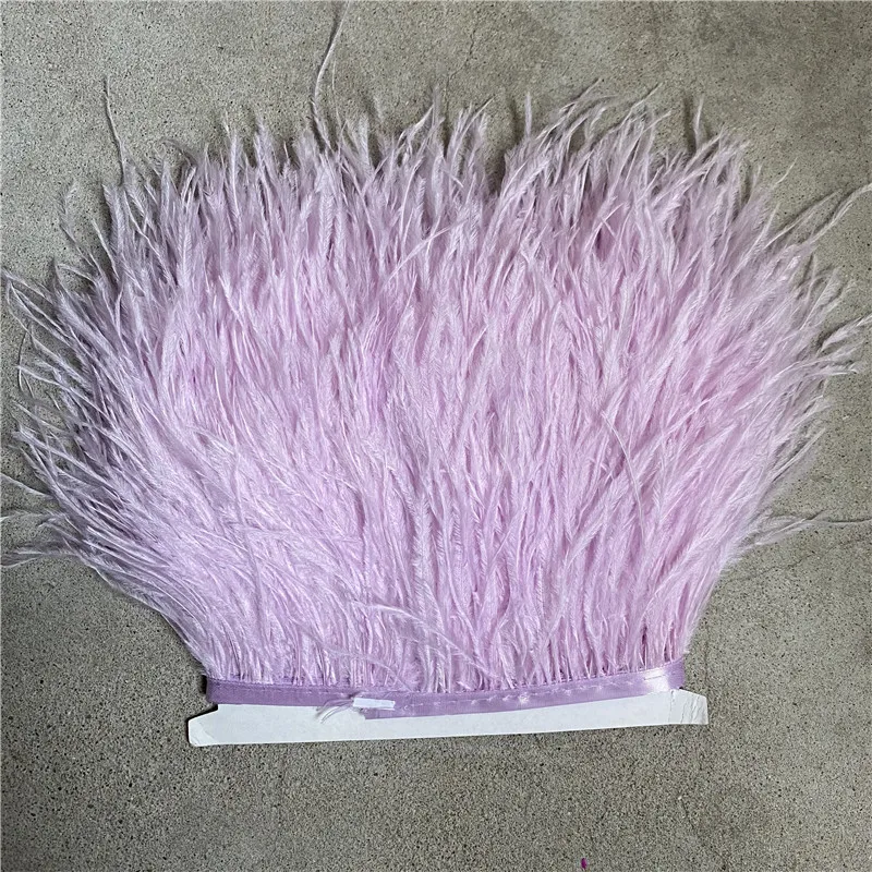 Ostrich Feather Trim Fringe Feather Ribbon 10 Yard 10-15CM/4-6Inch Width Sewing Crafts Costumes Decoration ostrich feathers craft feathers natural feathers