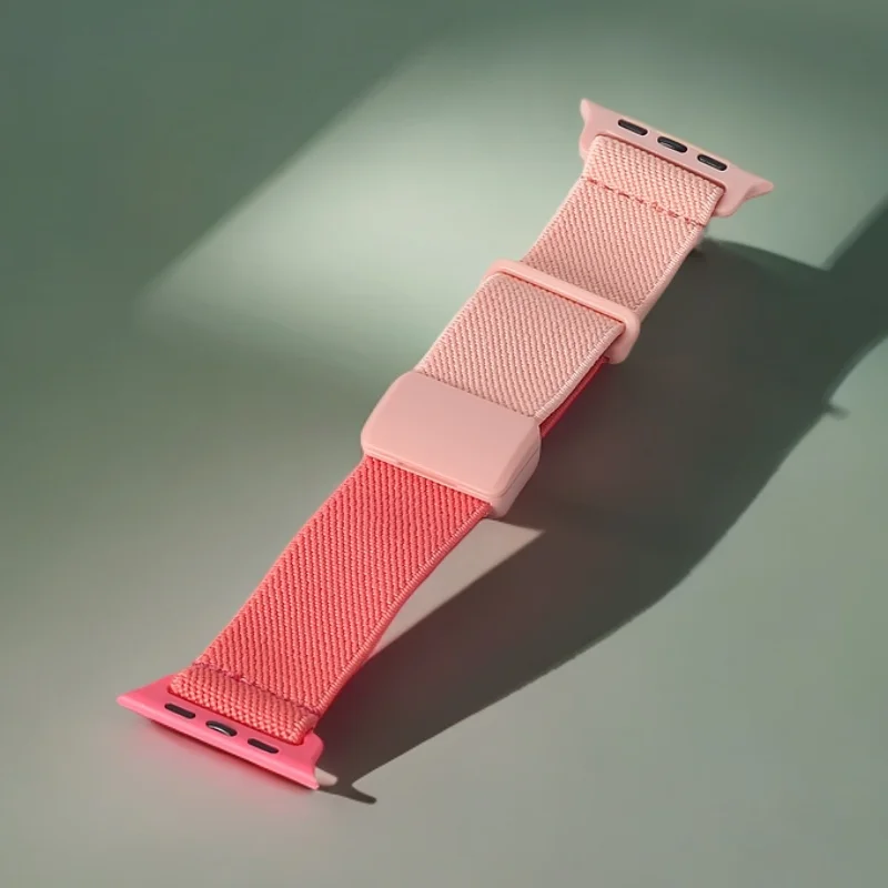 Colorful Magnetic Strap for Kids - Nylon Elastic Watch Band for Small Wrists