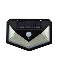 100 212 LED Solar Lamp PIR Motion Sensor LED Solar Light Solar Powered By Sunlight Waterproof For Outdoor Wall Street Decor 1