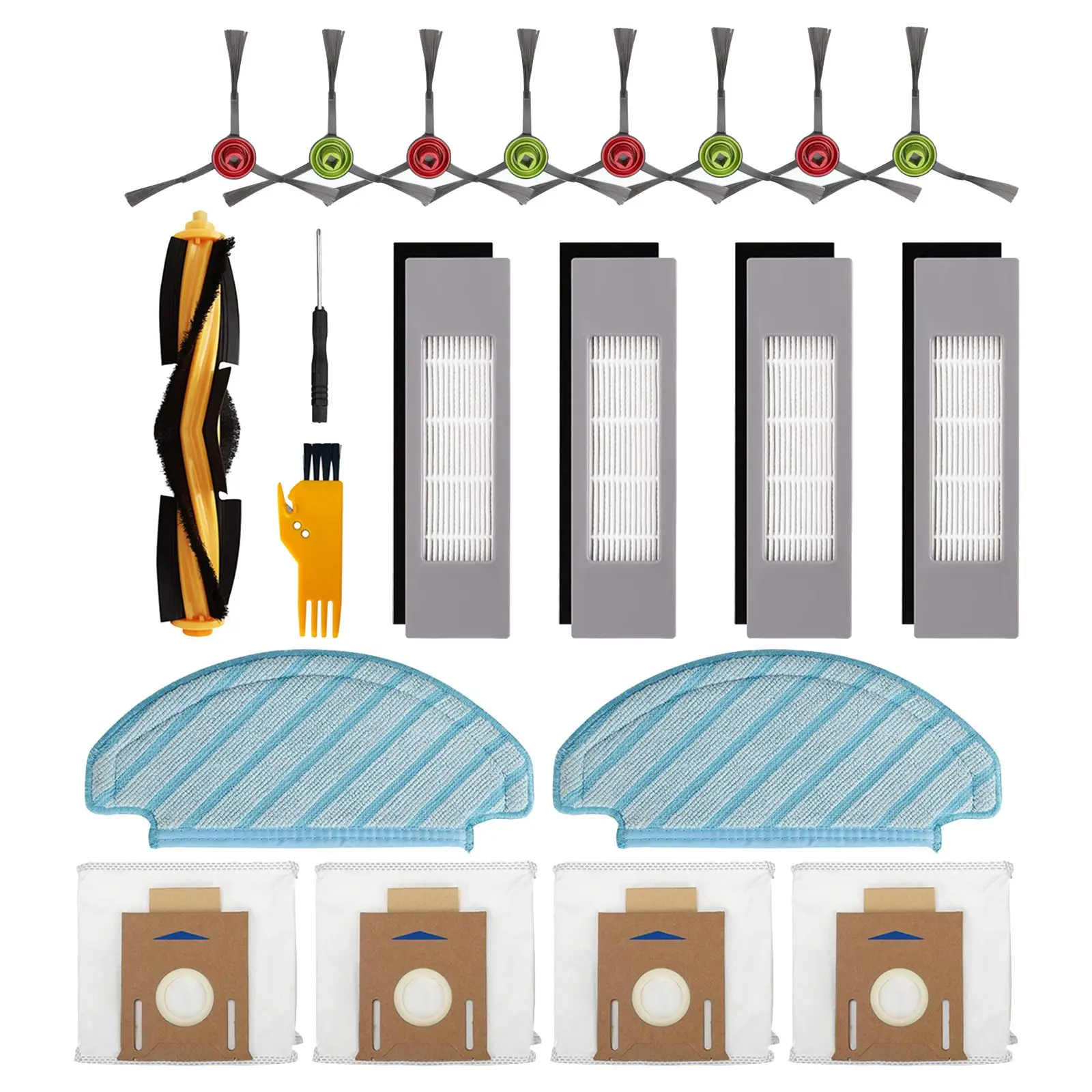 

Набор аксессуаров для робота-пылесоса Ecovacs DEEBOT OZMO T8 AIVI T8 Max T8 T9 Series N8 Pro N8 Pro