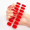 Semi Cured Wraps Fast Gel Nail Sticker Soild Nail Gel Wraps Adhesive Full Cover Gel Nail Sticker Full Cover  Manicure Decoration 6