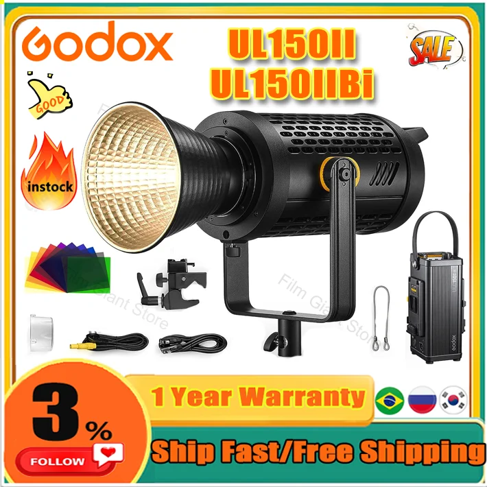 GodoxUL150IIUL150IIBiColorSilentLEDVideoLight150Wrender