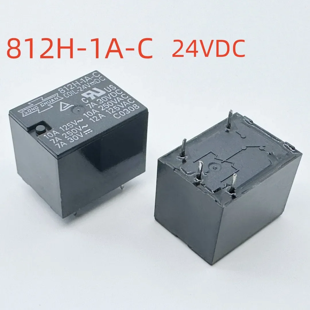 New 812H-1A-C E/V/S F12V/24V/48VDC ; 812HT-1A-S F12VDC (4123A-16A) Relay 4pins