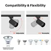 GU10 LED Track Lights Rail Spot Lighting for Living Room Kitchen Bedroom Lamp Spotlight Led Ceiling Lamps Fixture Track Light 4