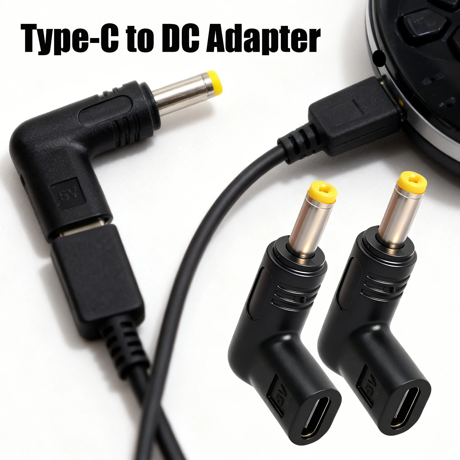 1-10Pcs For PSP1000/2000/3000 Game DC Jack Plug To USB C Charging Adapter USB C Charger Adapter Converter Type C To DC Plugs