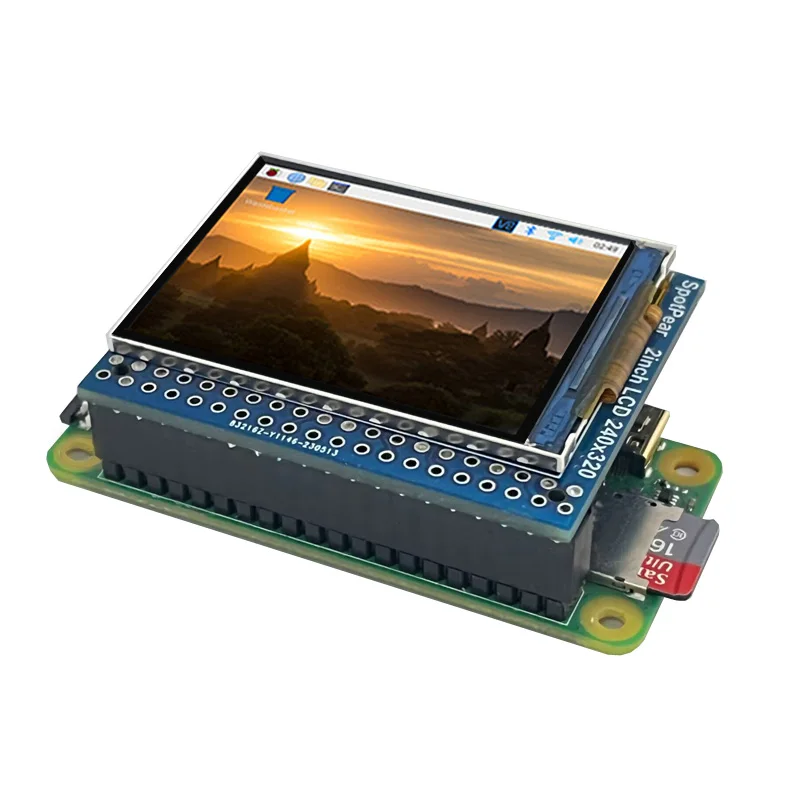 

Raspberry Pi 2inch LCD 240×320 IPS Display Screen onboard speaker support audio playback