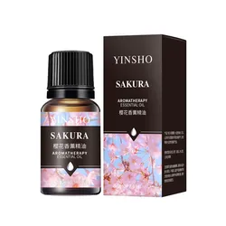 Aromatherapy Essential Oils Collection - 17 - Flavors Set, 10ml Each (Cherry Blossom)