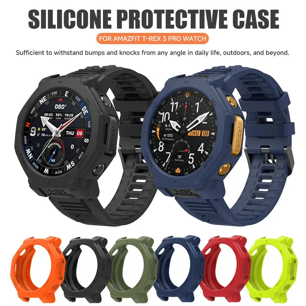 Versatile 2-in-1 Silicone Strap and Protective Bumper Shell