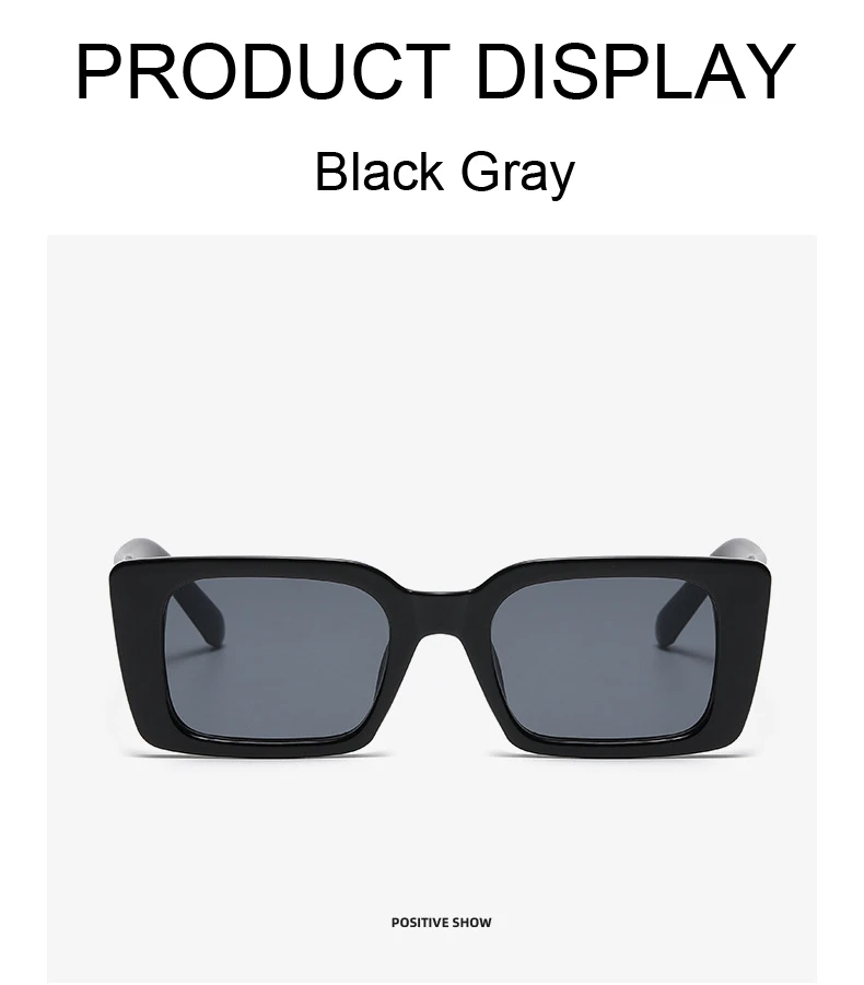 Vintage Square Sunglasses For Women Retro Gradient Designer Shades_voghion.com