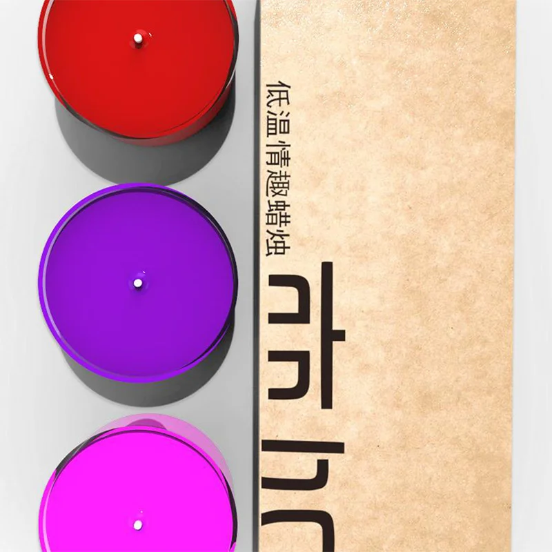 Love slave low temperature drop candle sm30g flame retardant cup brand square hot batch
