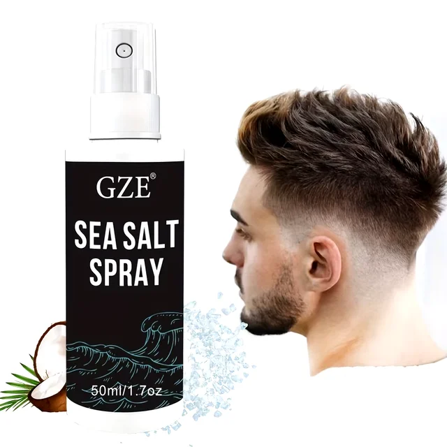 GZE Natural Sea Salt Spray for Hair Men & Women, Adds Instant Volume, Texture, Thickness, & Light Hold | Texturizing & Thickenin