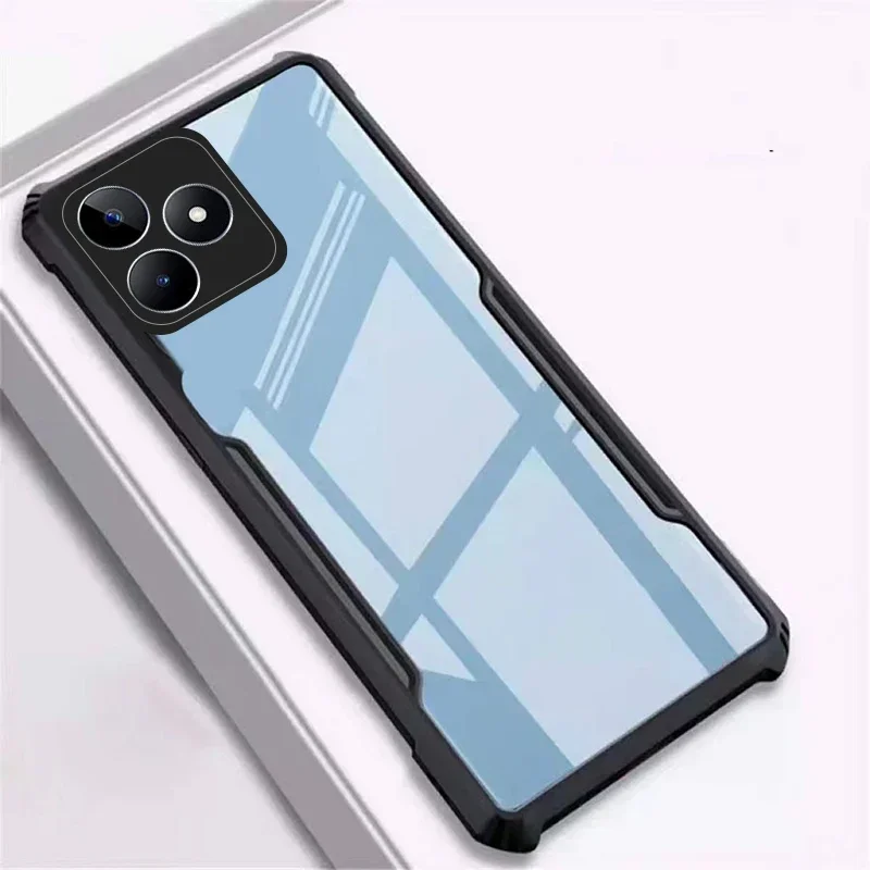 Phone Case for Oppo A40 A40M Transparent Armor Acrylic Shockproof Camera Lens Protection Cover phone case iphone case leather phone case phone protector cover phone waterproof case camera protector case camera lens protector case camera lens case ipod cover case