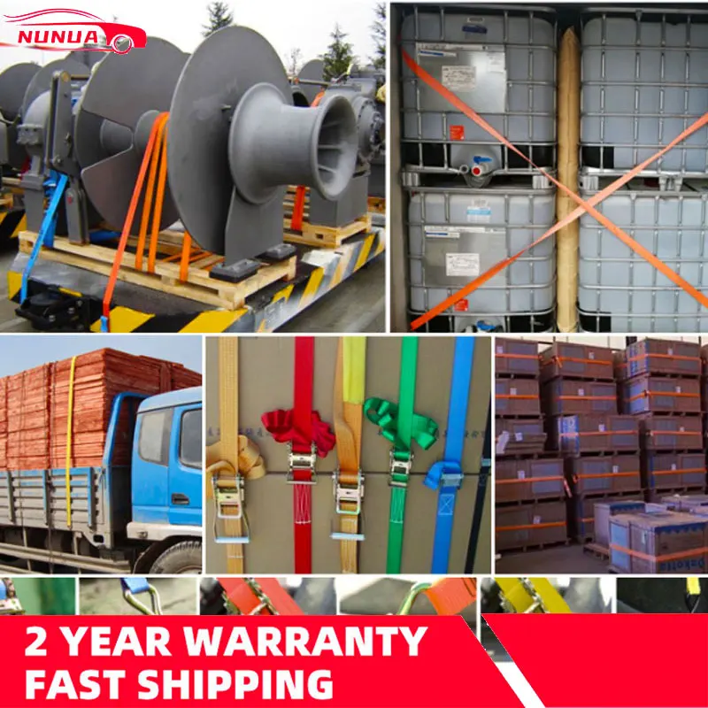 3/4/6M Porable Heavy Duty Tie Down Cargo Strap Luggage Lashing Strong Ratchet Strap Belt Metal Buckle cargo straps luggage strap cargo tie down strap tie down straps lashing strap